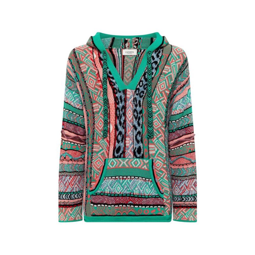 Laneus Green Sweaters & Knitwear - Hoodies Men